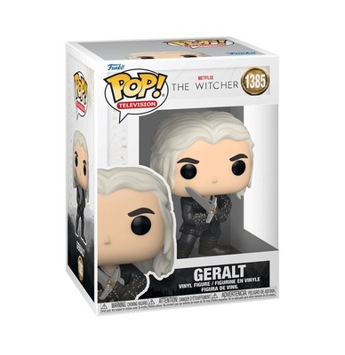 Funko POP! Television - Netflix The Witcher GERALT  w/ Sword  #1385 NIB VAULT PP