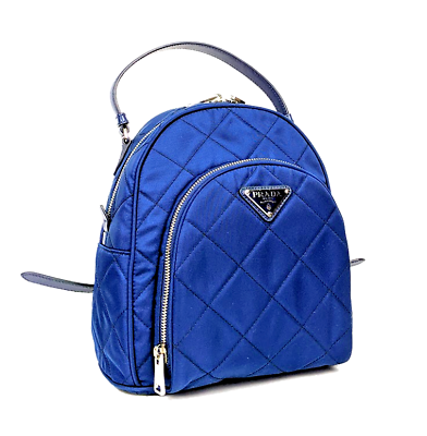 Prada quilted cheap backpack