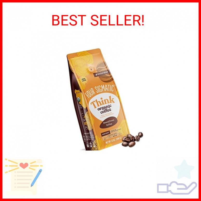 Dark Roast Organic Whole Bean Coffee by Four Sigmatic | Fair