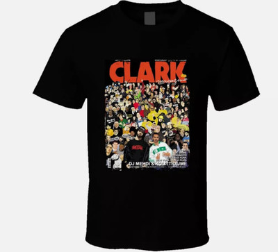 Clark Magazine Dj Mehdi And Kourtrajme Music Fan T Shirt