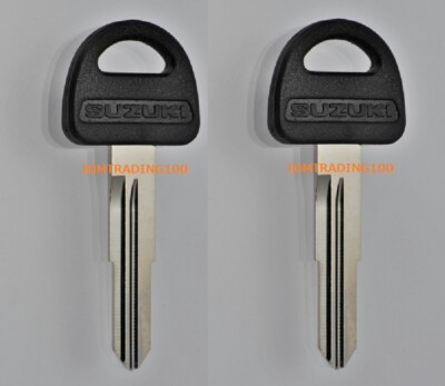 SUZUKI CARRY DA52T DB52T BLANK KEY BLACK SET OF 2 TRUCK MINI KEI F6A