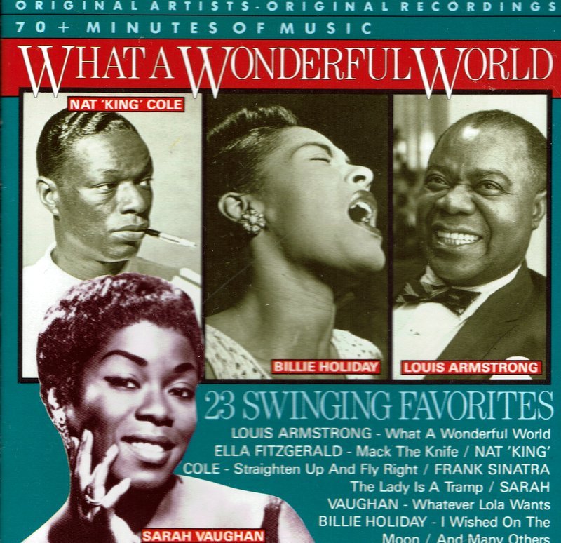 What a Wonderful World 23 Swinging Favorites BRAND NEW