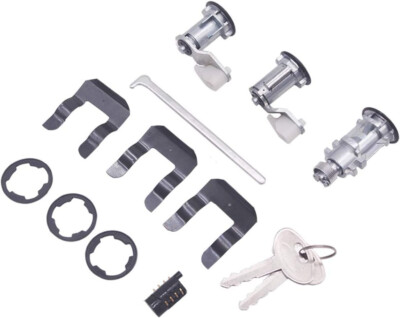 F2ZZ-6121984-A Back Door Trunk Glove Box Lock Key Set for Mustang 1987-1993