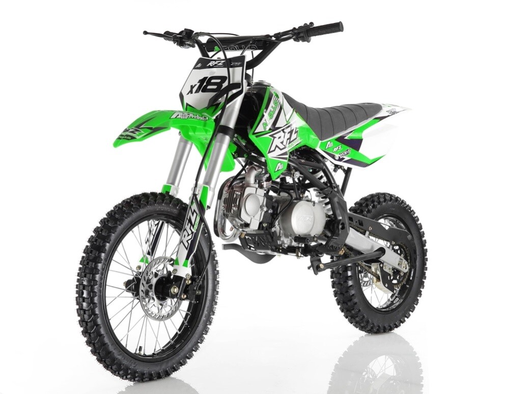 New Big Apollo dirt bike x18 for sale 125cc 4 Speed Manual Clutch free shipping