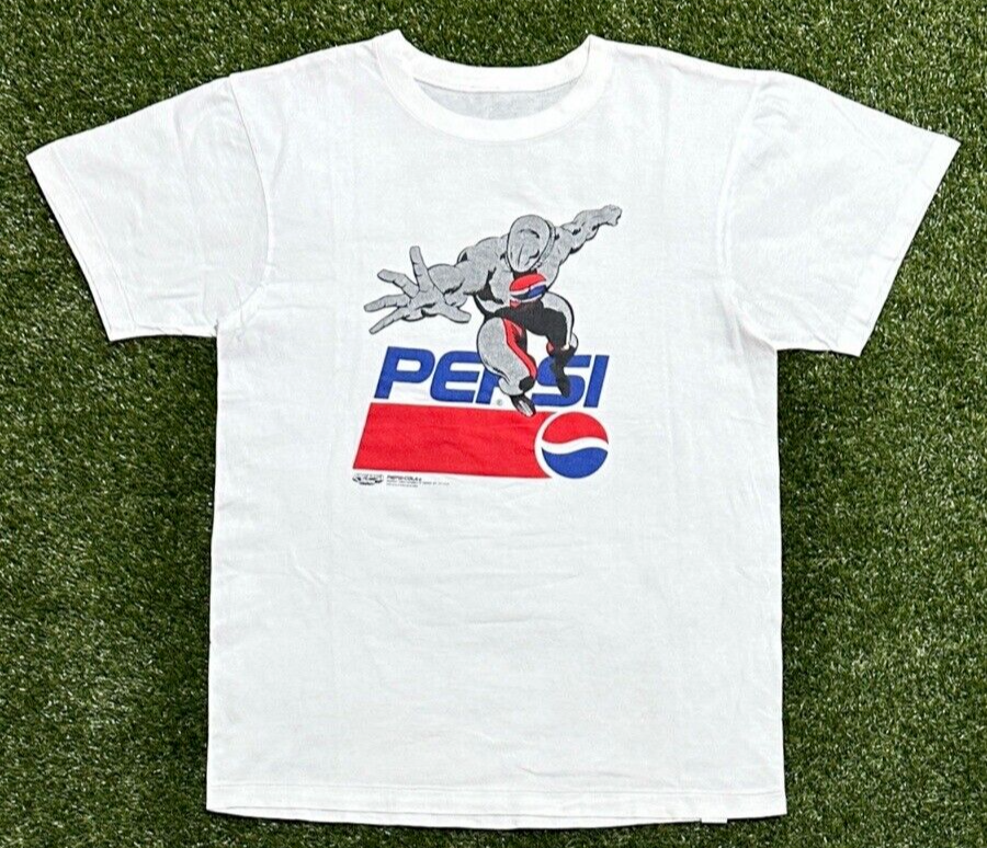 90's PEPSI CUP '94 Soccer Print T-Shirt 記念グッズ