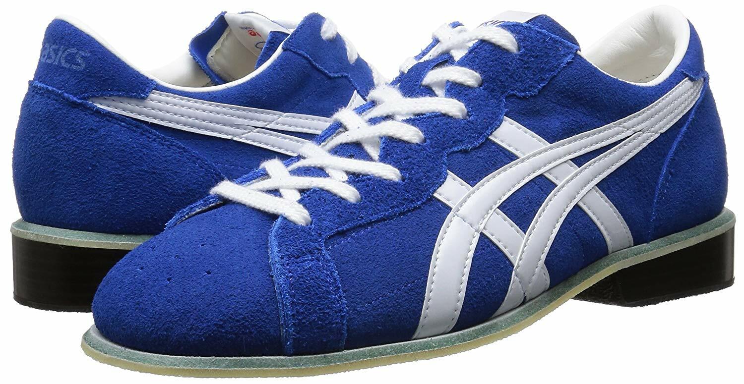 Pre-owned Converse Asics Weight Lifting Shoes Blue White Leather From Japan F/s In Multicolor