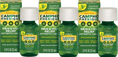 Campho-Phenique Antiseptic Liquid 0.75 oz ( 3 pack ) __