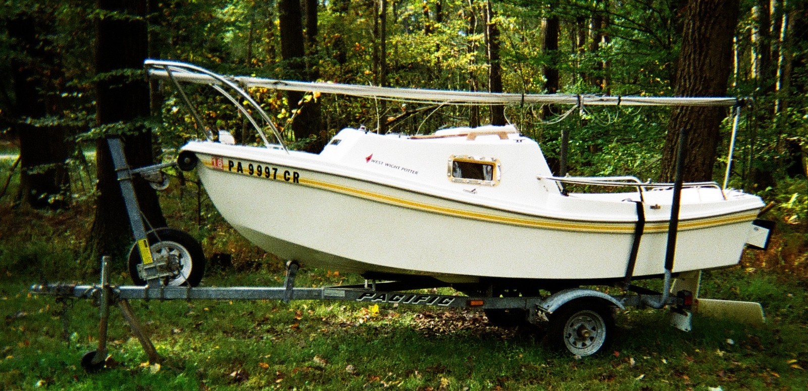 2004 West Wight Potter P15 15' Sailboat & Trailer - Pennsylvania