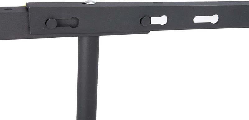 King'S Brand 7-Leg Heavy Duty Adjustable Metal Queen Size Bed Frame with Center