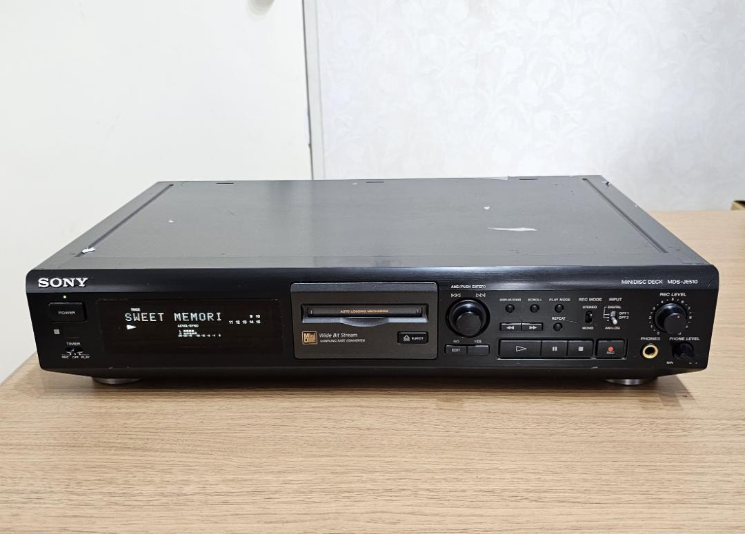 【再生OK】SONY MDレコーダー MDS-JE510 現状品 Sony MDS-JE510 minidisc deck recorder Working Used | eBay