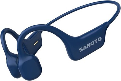 SANOTO Knochenschall Kopfhörer, Open Ear Kopfhörer Bluetooth 5.3 Bone Conduction