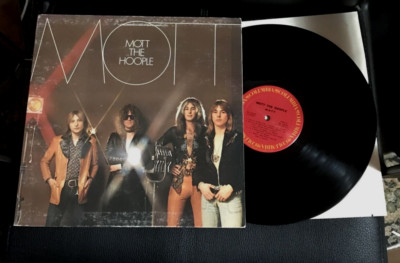 MOTT THE HOOPLE ''Mott'' NM All the Way from Memphis IAN HUNTER Hymn for the Dudes