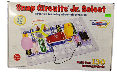 SNAP CIRCUITS Jr. Select SC-130 Electronics Exploration Kit Over 130 Projects