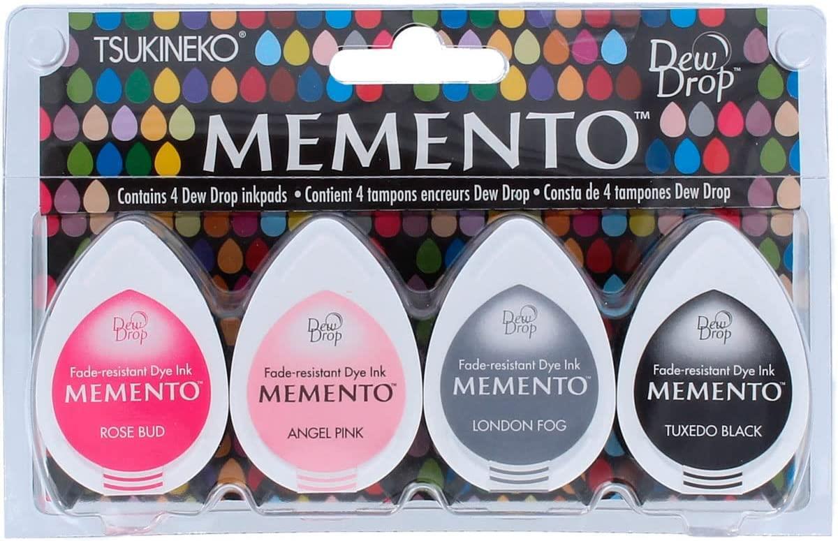 Tsukineko Memento Dew Drops Stempelkissen  4er Set - Girls Night Out