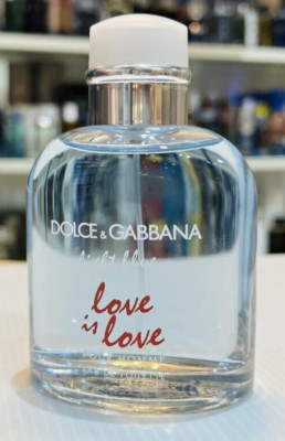 LIGHT BLUE LOVE IS LOVE-DOLCE&GABBANA-MEN-EDT-SPR-125ML-4.2OZ-AUTHENT-P/B-FRANCE
