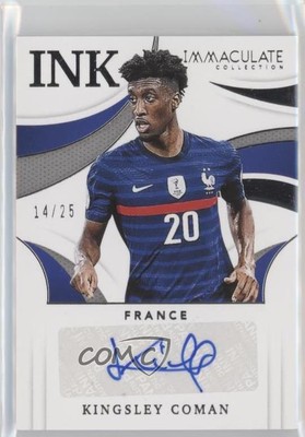 Panini Immaculate Kingsley Coman auto
