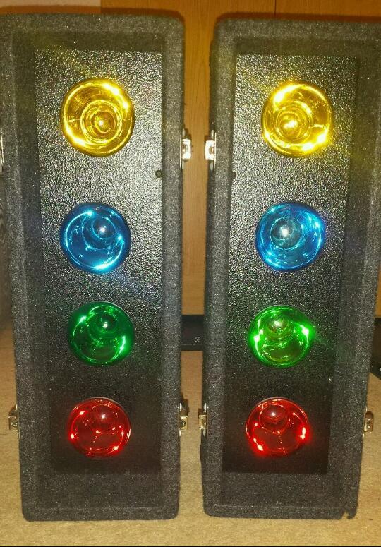 SoundLab 8 Bulb Disco Lights Lamp With InBuilt Controller in Nuneaton, Warwickshire Gumtree
