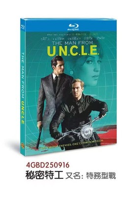 The Man from U.N.C.L.E.:2024 Movie 1 Disc 1080P All RegionPlay Seal Box