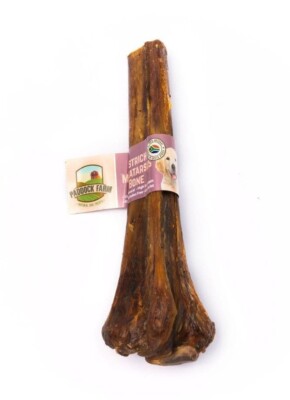 OSTRICH METATARSUS BONE Nova Dog Chew Paddock Farm Pet Food Natural Dog Treat