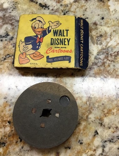 Walt Disney Home movie Cartoon Hollywood Films VINTAGE film Reel RARE 8MM