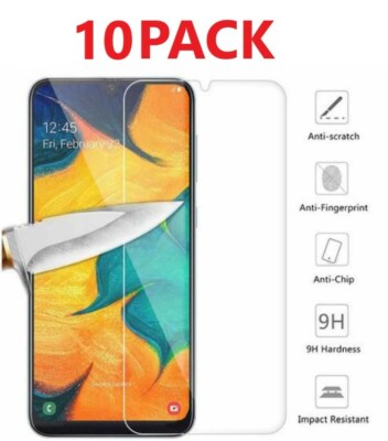 10-Pack For Samsung Galaxy A10e A10E Tempered Glass Clear HD Screen Protector 