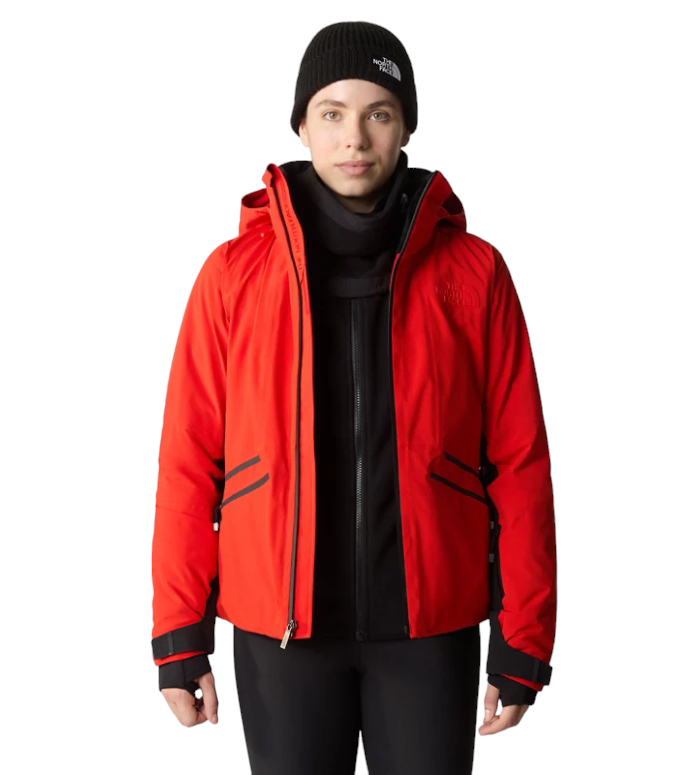 Pre-owned The North Face Women's  Red Inclination Insulated Waterproof Ski Jacket $500
