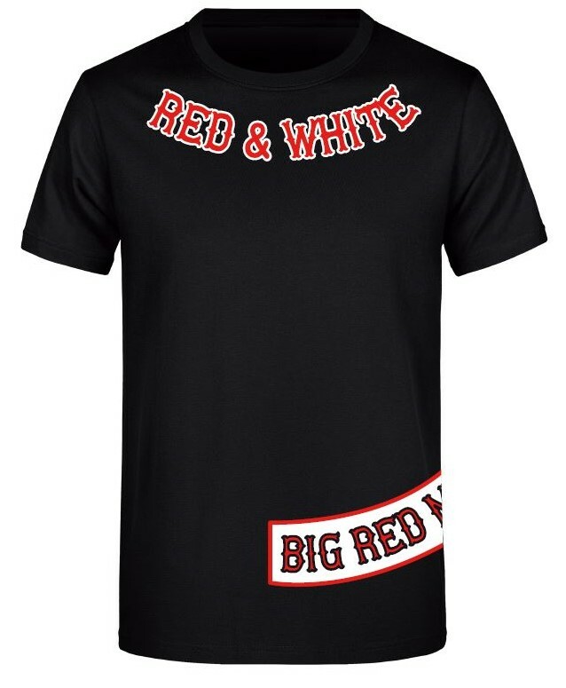 Hells Angels Support 81 Big Red Machine T-Shirt Neuf