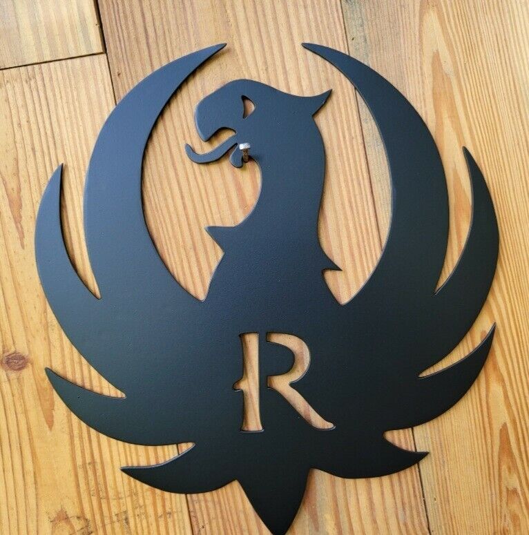 RUGER  Logo Sign metal art 