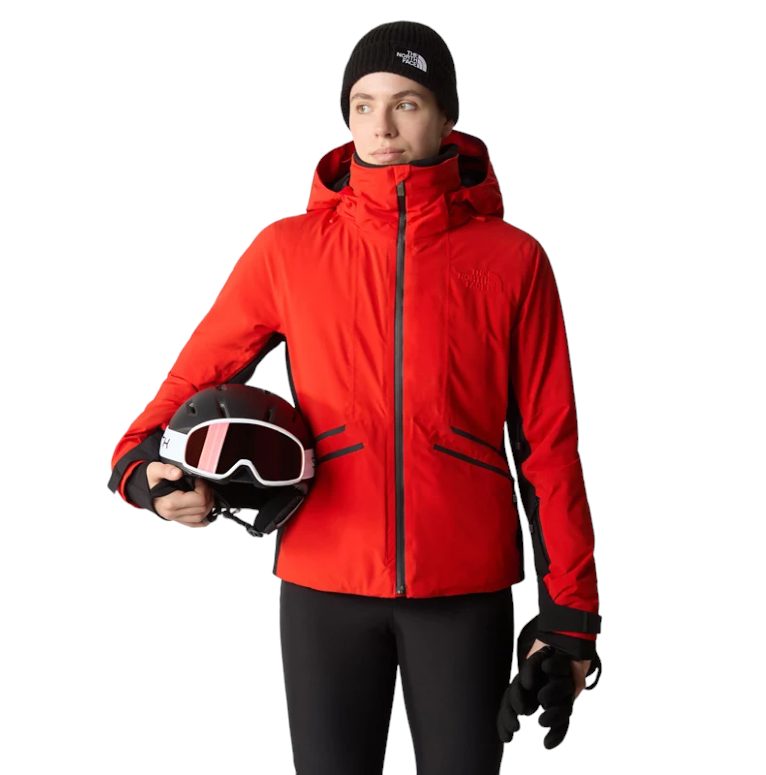 Pre-owned The North Face Women's  Red Inclination Insulated Waterproof Ski Jacket $500