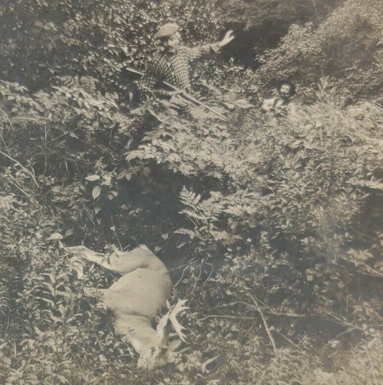 1900-10s Dolgeville NY Dead Buck Thanksgiving Plenty Found Ay Here!