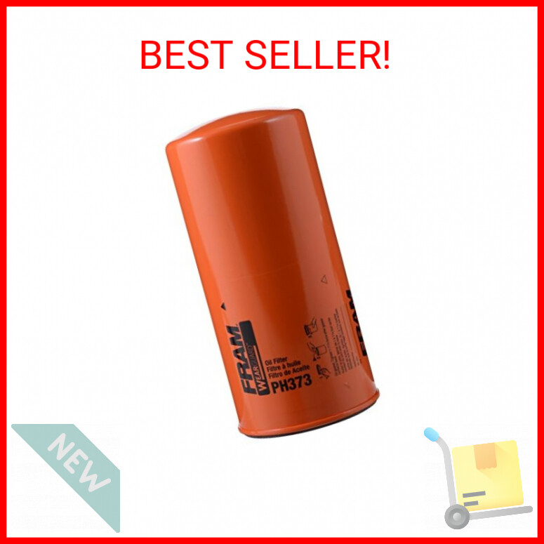 FRAM Extra Guard PH373, 10,000 Mile Protection Heavy Duty Spin-On Oil Filter