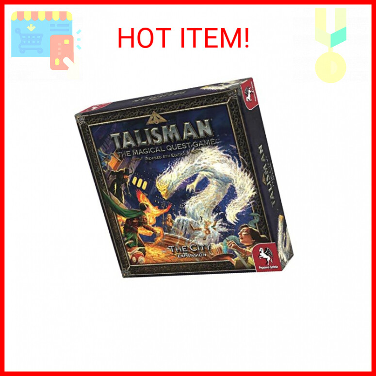 Pegasus Spiele Talisman: The City Board game Blue, for 12 years