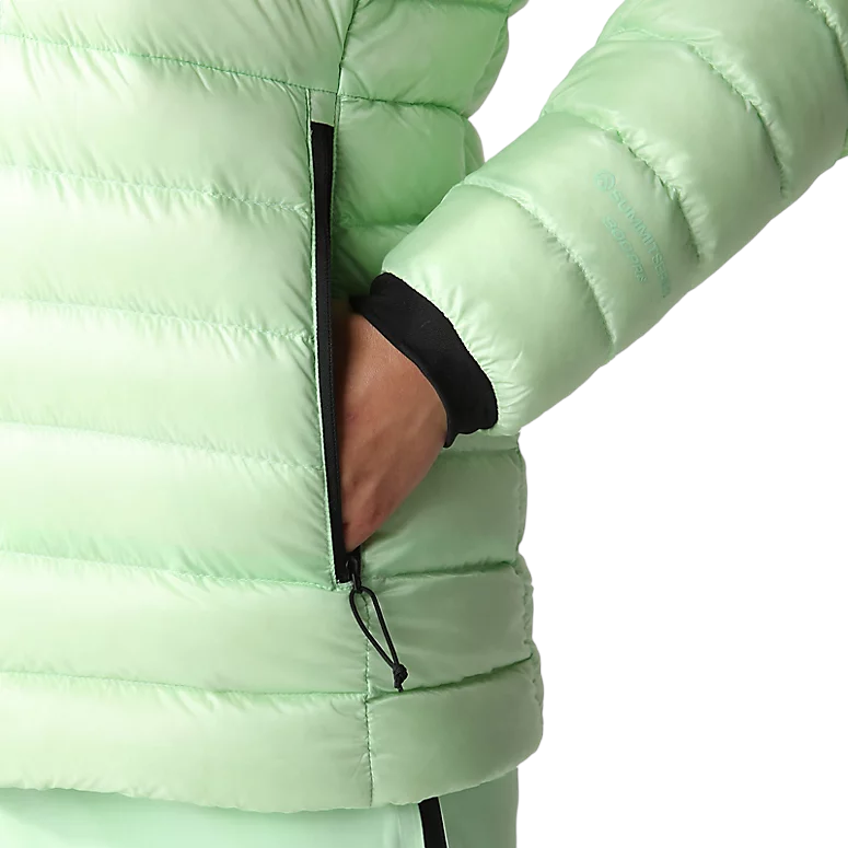 Pre-owned The North Face Women's  Patina Green Summit Breithorn 800 Down Jacket $350