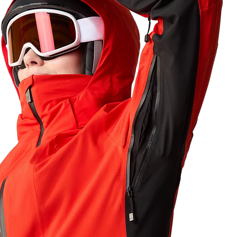Pre-owned The North Face Women's  Red Inclination Insulated Waterproof Ski Jacket $500