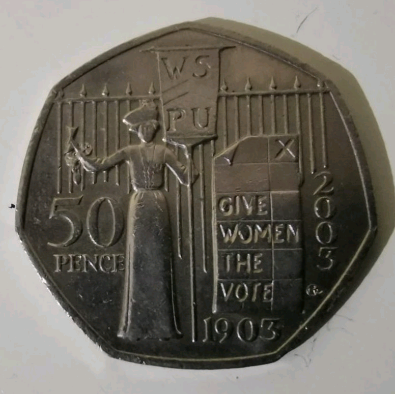 Suffragettes 50p - Fifty Pence - Coin | in Bradford, West Yorkshire