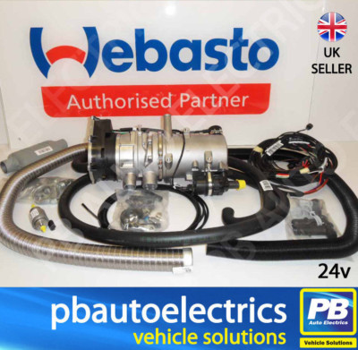 Webasto Thermo Pro 90 24v Water Heater & Universal Vehicle Installation Kit