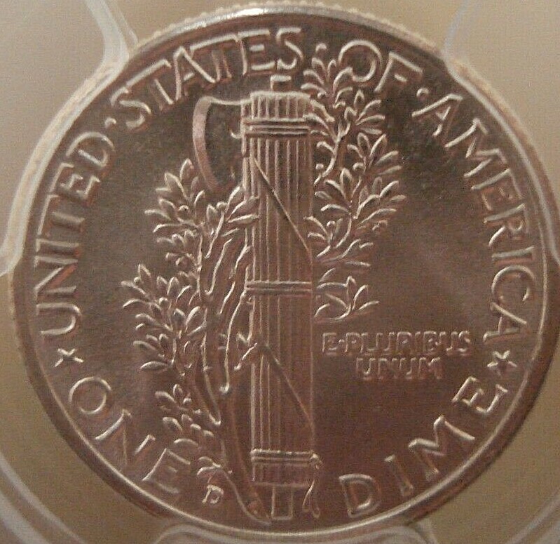 1941 D Mercury Dime PCGS MS 67 FB 10c 35598525 02232019