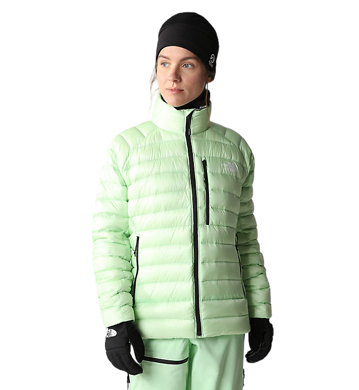 Pre-owned The North Face Women's  Patina Green Summit Breithorn 800 Down Jacket $350