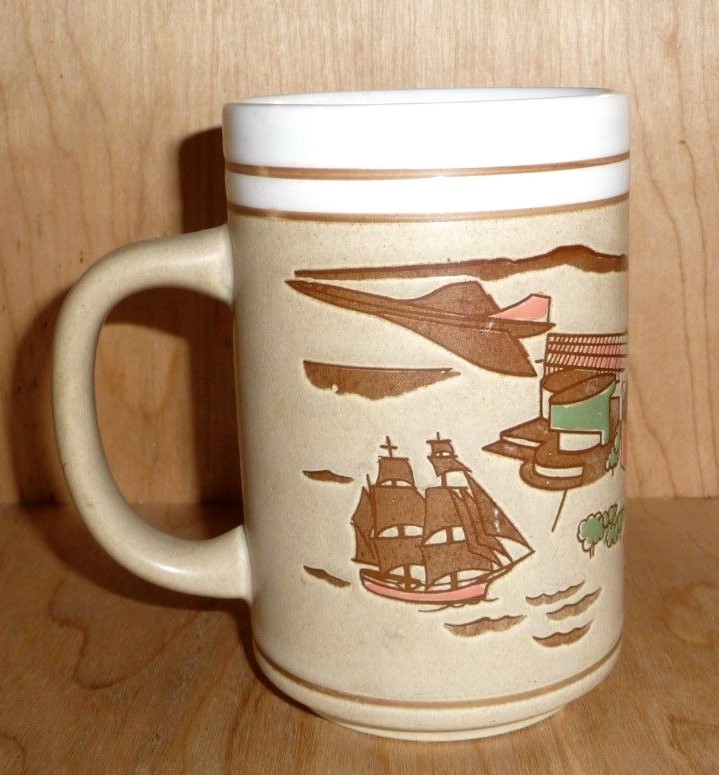 Vintage Expo 86 Vancouver Canada Worlds Fair ~ Coffee Large Cup/Mug Japan