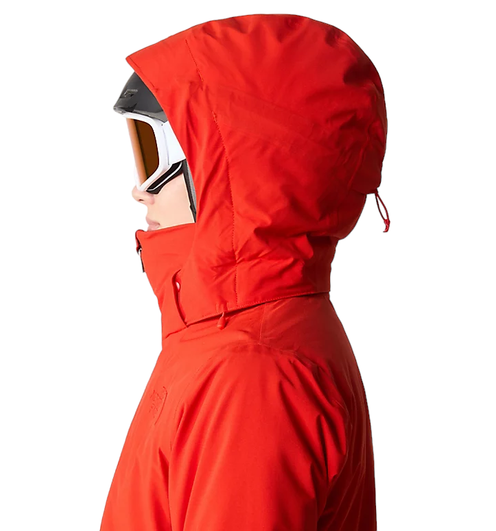 Pre-owned The North Face Women's  Red Inclination Insulated Waterproof Ski Jacket $500