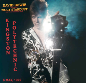 image for David bowie Kingston polytechnic 1972 double black vinyl 