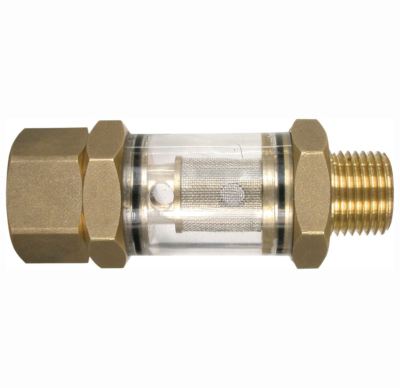 Clear Bowl Water Inlet Filter 1/2'' MPT X 3/4 FGH