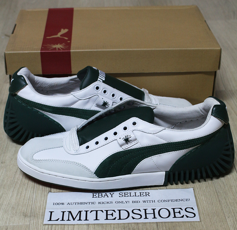 PUMA MY-7 MIHARA YASUHIRO 340891-04 WHITE DARK GREEN US 11