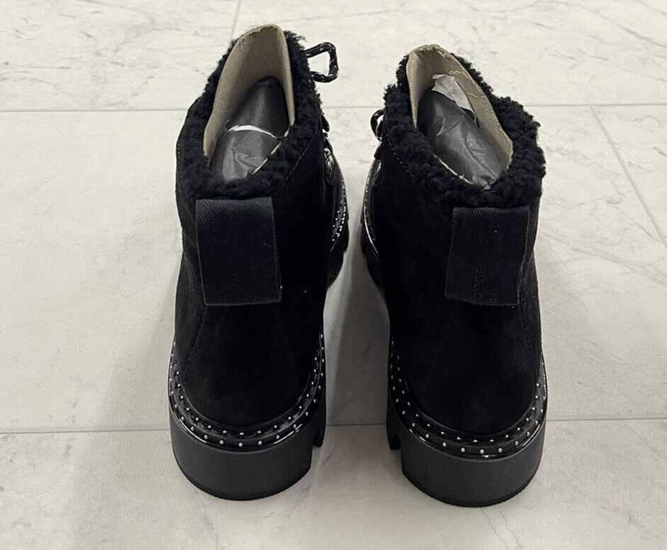 Pre-owned Rag & Bone $625  Quest Leather Suede Boots In Black Size: 39.5 (us 9.5)