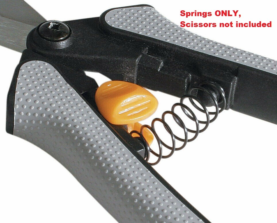 10 Pack Fiskars Micro Tip Soft Grip Pruning Snips REPLACEMENT SPRINGS