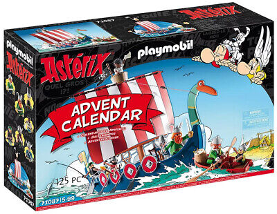 Playmobil Asterix Series Set 71087 Advent Calendar Pirates Ship Christmas NEW
