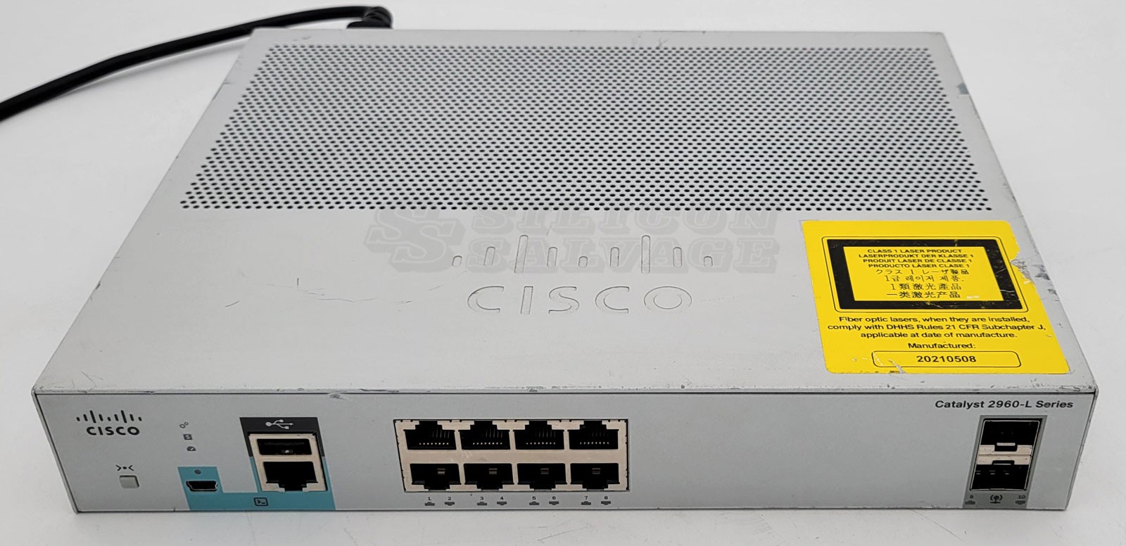 Cisco Catalyst 2960 Series WS-C2960L-8TS-LL 8-Port Gigabit Ethernet Switch