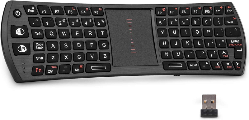 Mini Wireless Keyboard,Rii Wireless 2.4G Keyboard with Touchpad Mouse Combo for