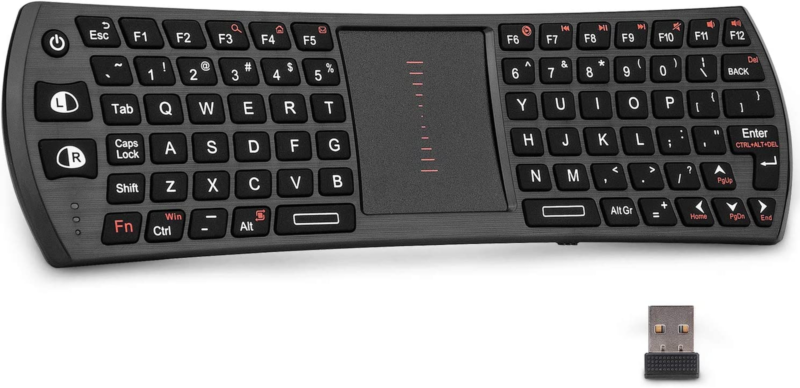 , Wireless 2.4g Keyboard With Touchpad Mouse Combo For Pc,