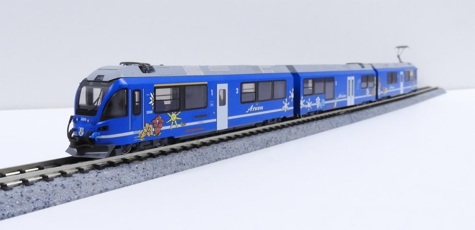 N Scale Kato/Noch 7074076 RhB Locomotive Allegra ABe8/12 N Scale Kato/Noch 7074076 RhB Locomotive Allegra ABe8/12